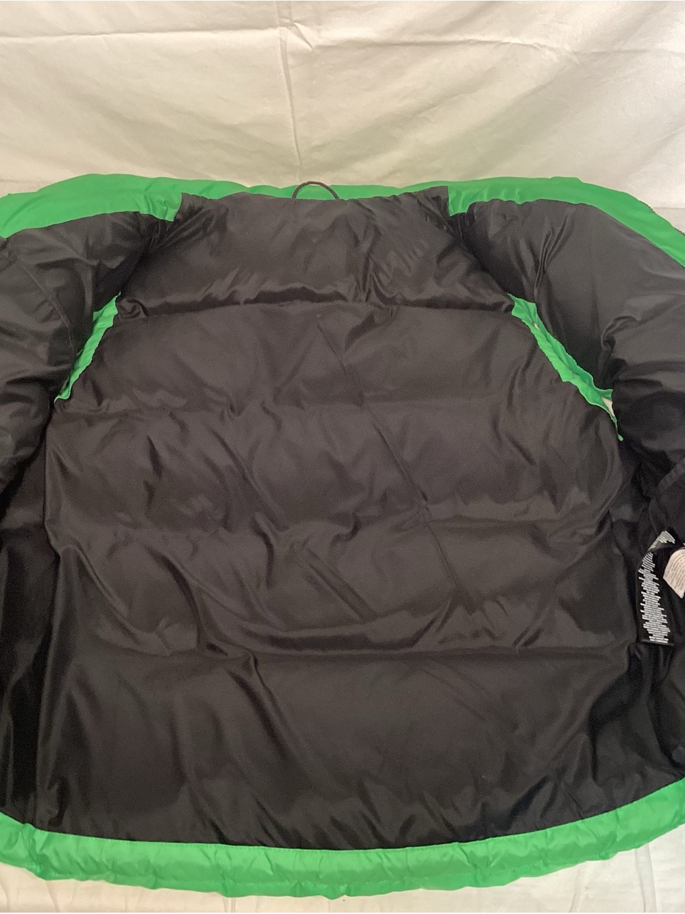 Ralph Lauren RLX Bright Green Quilted Puffer Down Vest Men’s Large - Picture 7 of 13